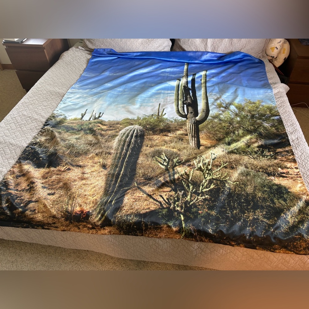 Cactus Tapestry Approximately 120”x156”